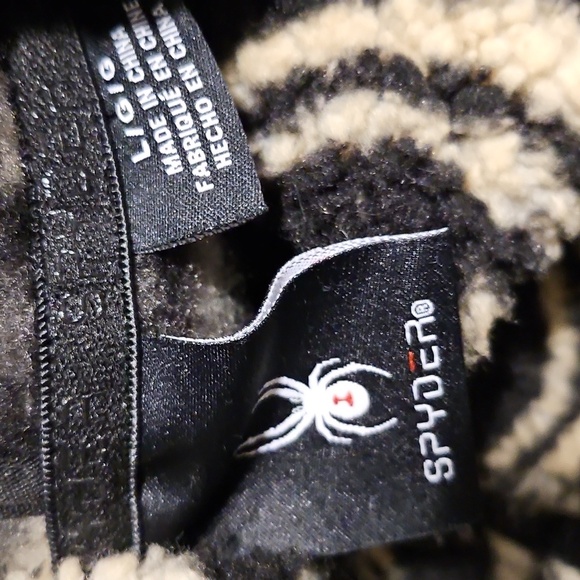 Spyder Womens Fleece Zip Up Jacket Size L - Picture 4 of 4